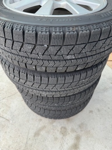 155/65/14タイヤホイールセット車のパーツ タイヤ、ホイール