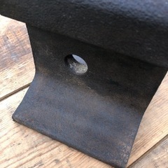 線路　レール　アンビル　金床　板金　金属細工の画像