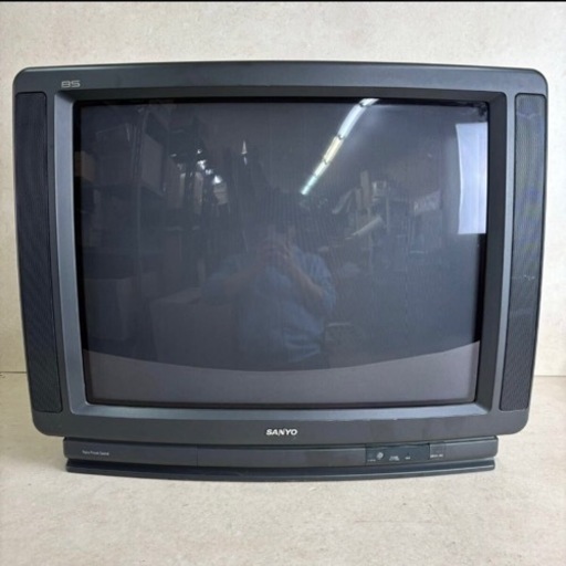 k0426601 SANYO サンヨー BS アナログ テレビ TV テレビジョン 電化製品 ブラウン管テレビ 家電 通電確認済 中古品