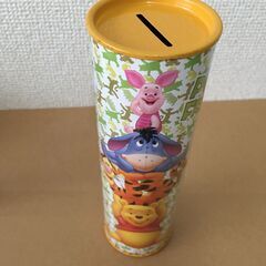 プーさんの貯金箱の画像
