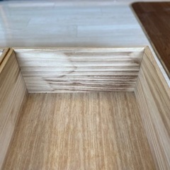桐 衣装ケース 2段 衣装箱の画像