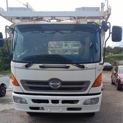 日野　トラックヒノ　5台積み　ディーゼル積載車 の画像