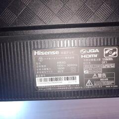 【ジャンク】65型デレビ Hisense 65E6G ハイセンスの画像