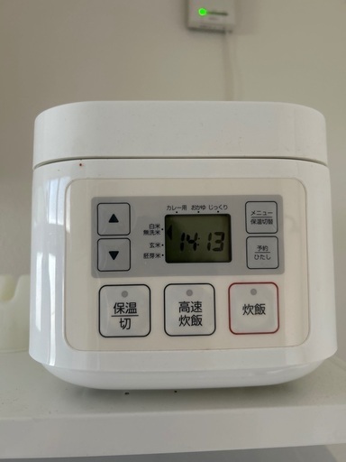 炊飯器　4月29日希望　値下げ相談可