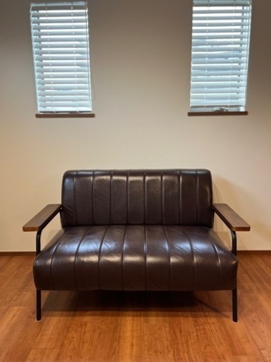 【超美品】2人掛けソファ　N-シールドステイン2KD