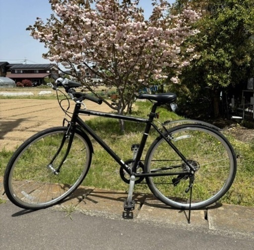 k0426605 momentum モーメンタム ロードバイク 自転車 サイクリング ブラック チャリ 通勤 旅行 自転車旅行 日本一周 中古品