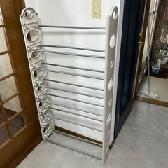 【受け渡し予定者決定】シューズラック  靴箱