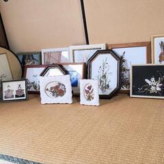 押花 額15点セットの画像