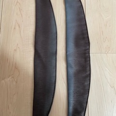 カーテン　茶色　横約80×縦約150　の画像