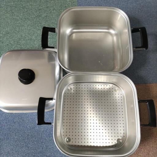 角型蒸し器アルミ