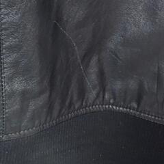 シングル　レザー　ライダースジャケット　スタッズ　真鍮の画像