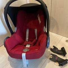 【豪華セット】エアバギーココ　マキシコシセット(取説あり、レインカバーあり)の画像