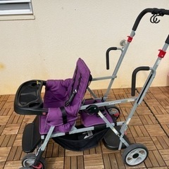 子供用品 ベビー用品 2人乗りベビーカー、バギー　カトージ