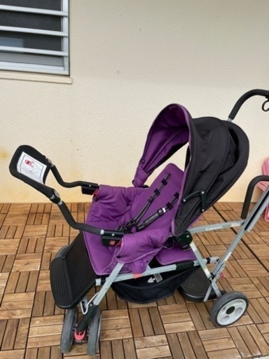 子供用品 ベビー用品 2人乗りベビーカー、バギー　カトージ