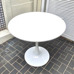 《売約済》【武蔵小山店】 ラウンドテーブル  カフェ　テーブル　...