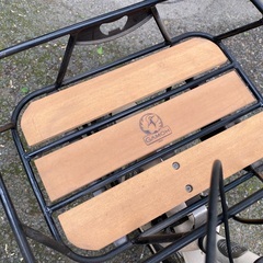 自転車 the PARK ビーチクルーザー　カゴ・チェーン鍵付きの画像