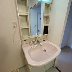 美品❗️0円❗️無料❗️シャワー洗面w75㎝
