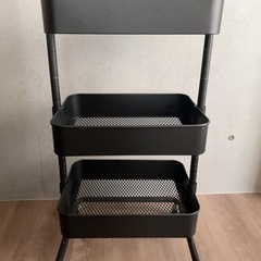 家具 収納家具 3段スチールラック