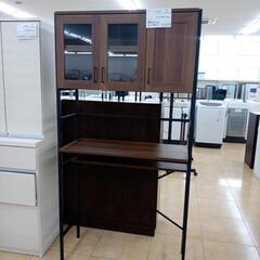 キャスター付きキッチンラック ダークブラウン 楽天市場】キッチンワゴン 木目調 ダークブラウン 黒脚タイプ