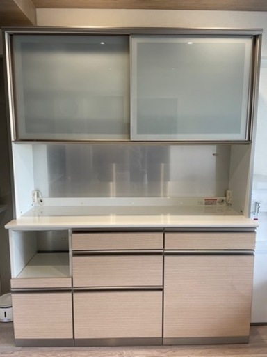 美品送料込☆創愛ファニチュア　カシュー60 レンジ台　三段　幅60cm 泉洋化工 レンジ台 創愛ﾌｧﾆﾁｭｱ カシュー60（W) ﾎﾜｲﾄ