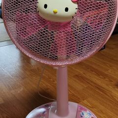 ★配送可能★ ハローキティリビング扇風機