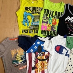 夏服　130　Tシャツ　タンクトップ　
まとめての画像