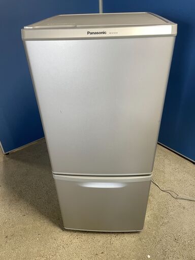 【良品】Panasonic 2ドア冷蔵庫 NR-B149W-S 2017年製 通電確認済み 格安 早い者勝ち 引取歓迎 配送OK