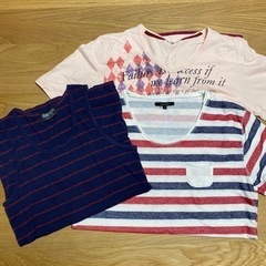 【取引中】メンズ　Tシャツ　タンクトップ　3点セット