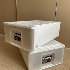 家具 収納家具 収納ケース　2つの画像