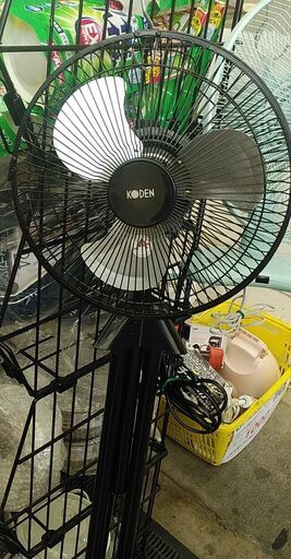 品質保証☆配達有り！2000円(税別）KODEN 扇風機 三脚 リモコン無し