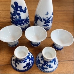 猪口と徳利・小鉢セットの画像