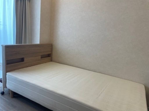【お値下げしました】家具 ベッド シングルベッド