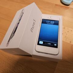 【希少】iPhone 5 32GB ホワイト (iOS 6.0....