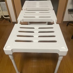 【売ります】ニトリ　押入れ収納ラック　50円の画像