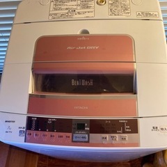 【無料】Hitachi 全自動電気洗濯機BW-7TV の画像