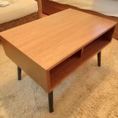 家具 テーブル センターテーブル ブラウン