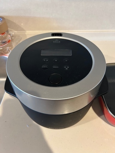 値下げしました　5/19までに取りに来られる方　バルミューダの炊飯器　中古