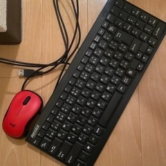 【自宅配送】デスクトップPC  高性能ゲーミングPC モニター　キーボード　マウス　セットの画像