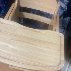 取引き中。
テーブル付き椅子の画像