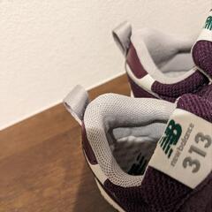 ニューバランス　313シリーズ 13センチ　パープルの画像