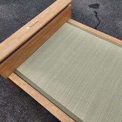 シングル 畳ベッド(シデンDH C38 LBR）ニトリ 中古 美品の画像