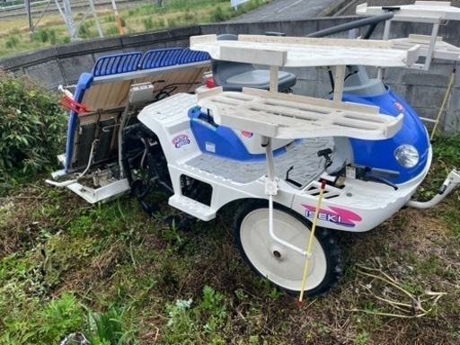 イセキ4条ロータリー田植え機