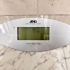  17392  AND ガラス 体重計   ◆大阪市内・東大阪市他 5,000円以上ご購入で無料配達いたします！◆ ※京都・高槻・枚方方面◆神戸・西宮・尼崎方面◆生駒方面、大阪南部方面　それぞれ条件付き無料配送あり！            の画像