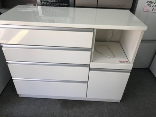 ニトリ　キッチンカウンター　幅120 カウンター　人気の幅