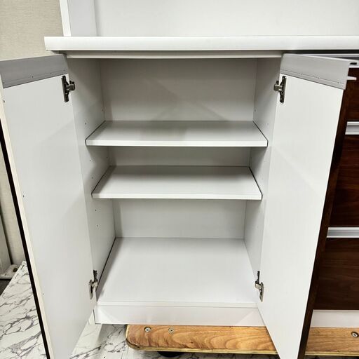 W 17385  SANKOU 3枚扉 食器棚   ◆大阪市内・東大阪市他 5,000円以上ご購入で無料配達いたします！◆ ※京都・高