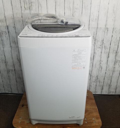 【超美品】東芝 7キロ洗濯機 風呂水給水ホース未使用AW-7GM1BK 2022年製