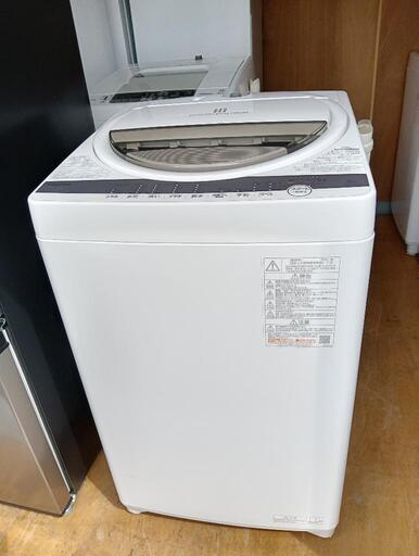 洗濯機No２【イチ押し品】23区配送無料　東芝　６kg　2021年製
