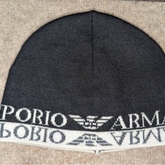 ARMANI薄手ニット帽