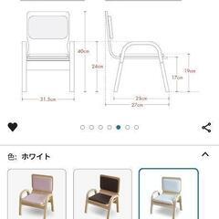 子供用　木製テーブル　椅子の画像