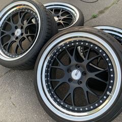 極美品 SSR プロフェッサー MS3 20インチ 9.5J ア...
